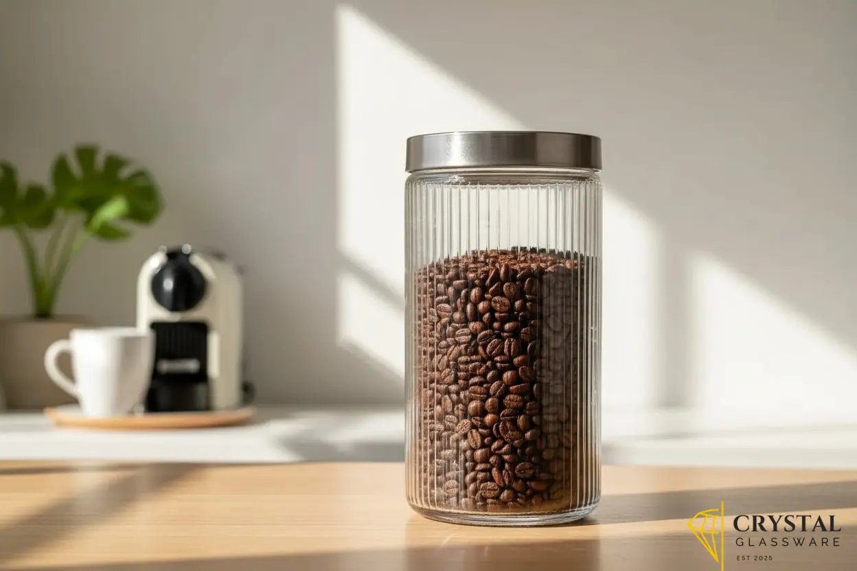 Delisoga® Set of 2 Airtight Kitchen Containers 1.64 Litre 